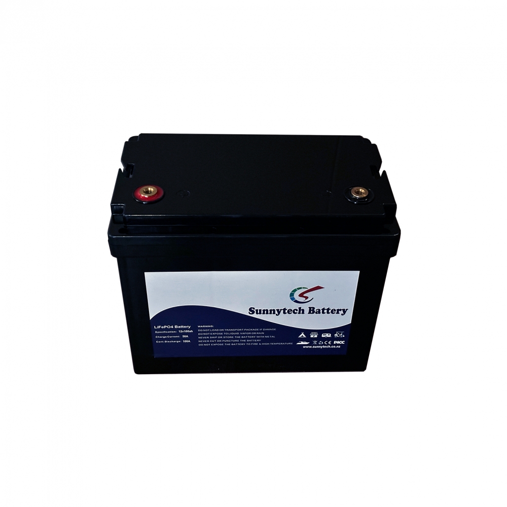 12V 50AH Lithium Iron Phosphate (LiFePO4) Battery + BMS&BLUETOOTH