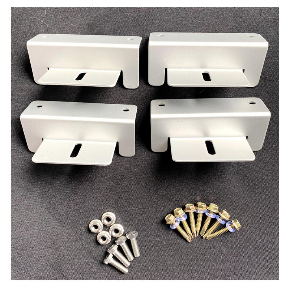 Solar Panel Aluminium Mounting Kit 4 Pieces