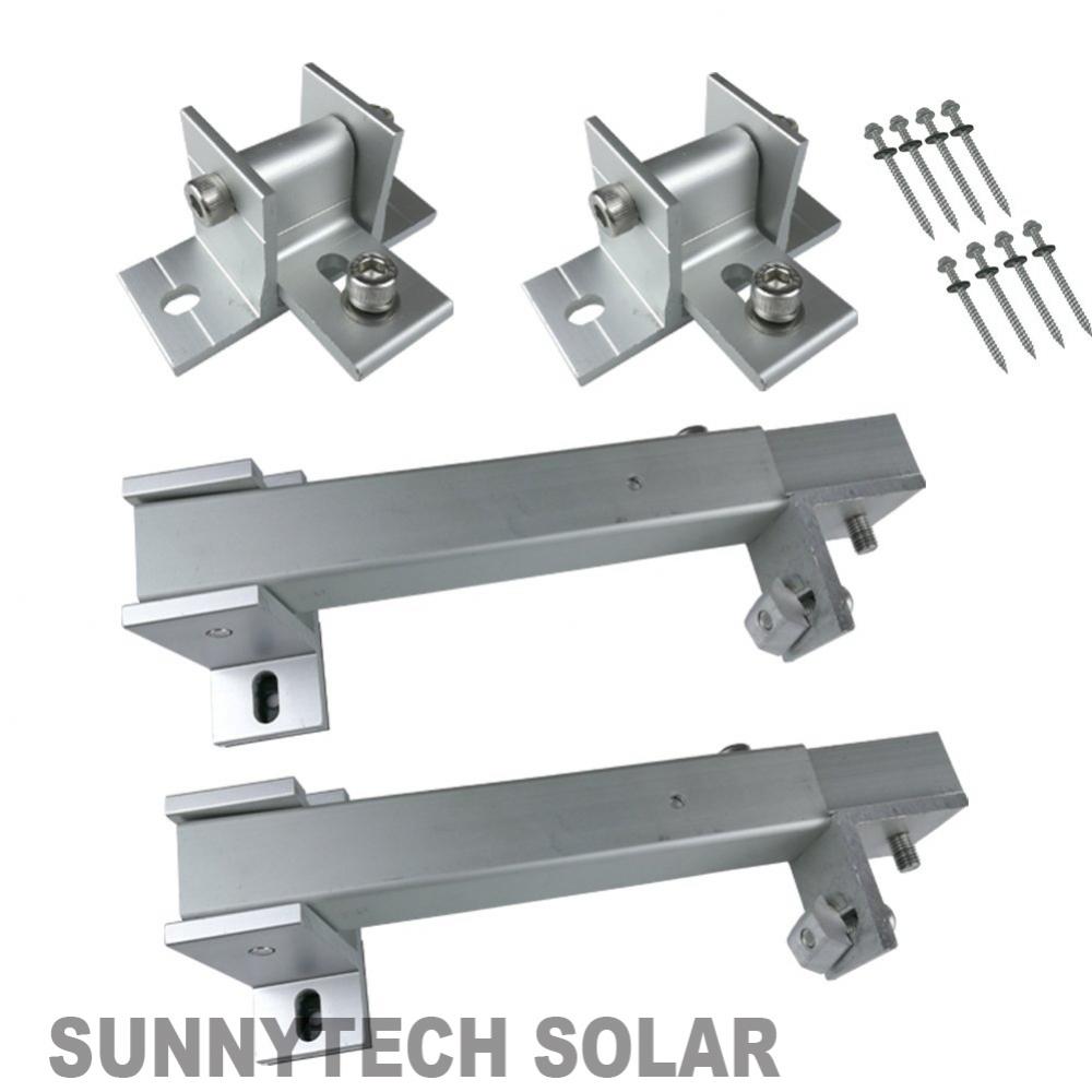 Solar Panel Adjustable Mounting Bracket